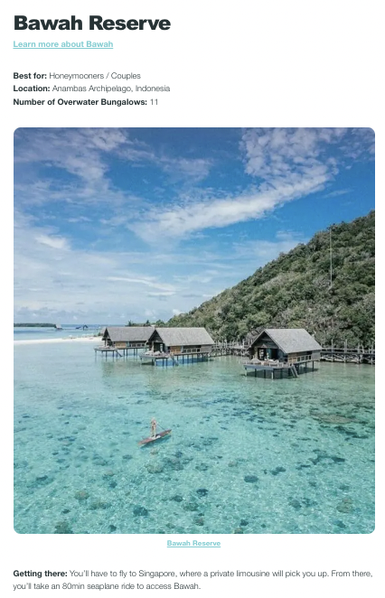 7 Overwater Bungalows in Indoneisa