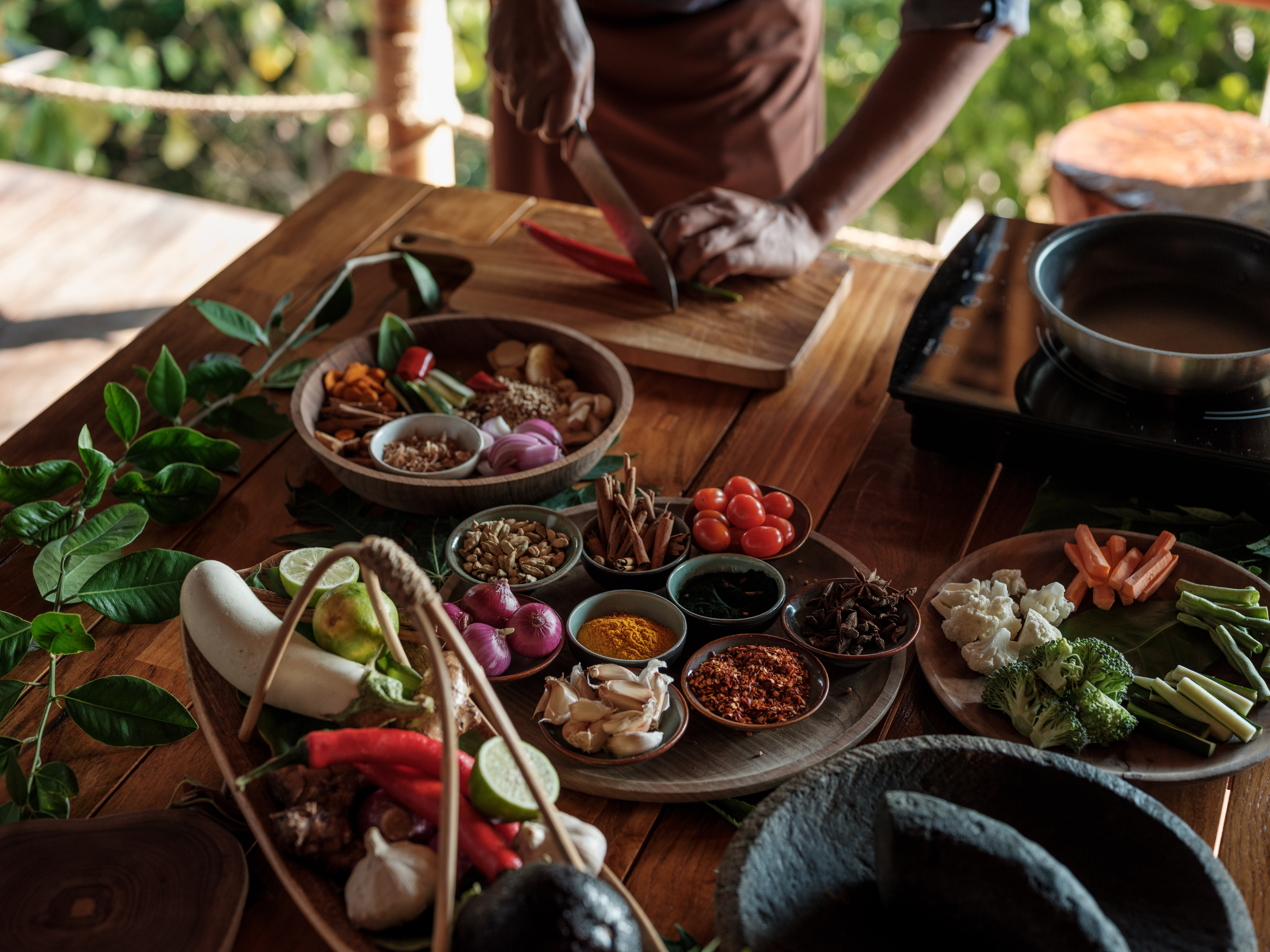 indonesian cooking class ingredients