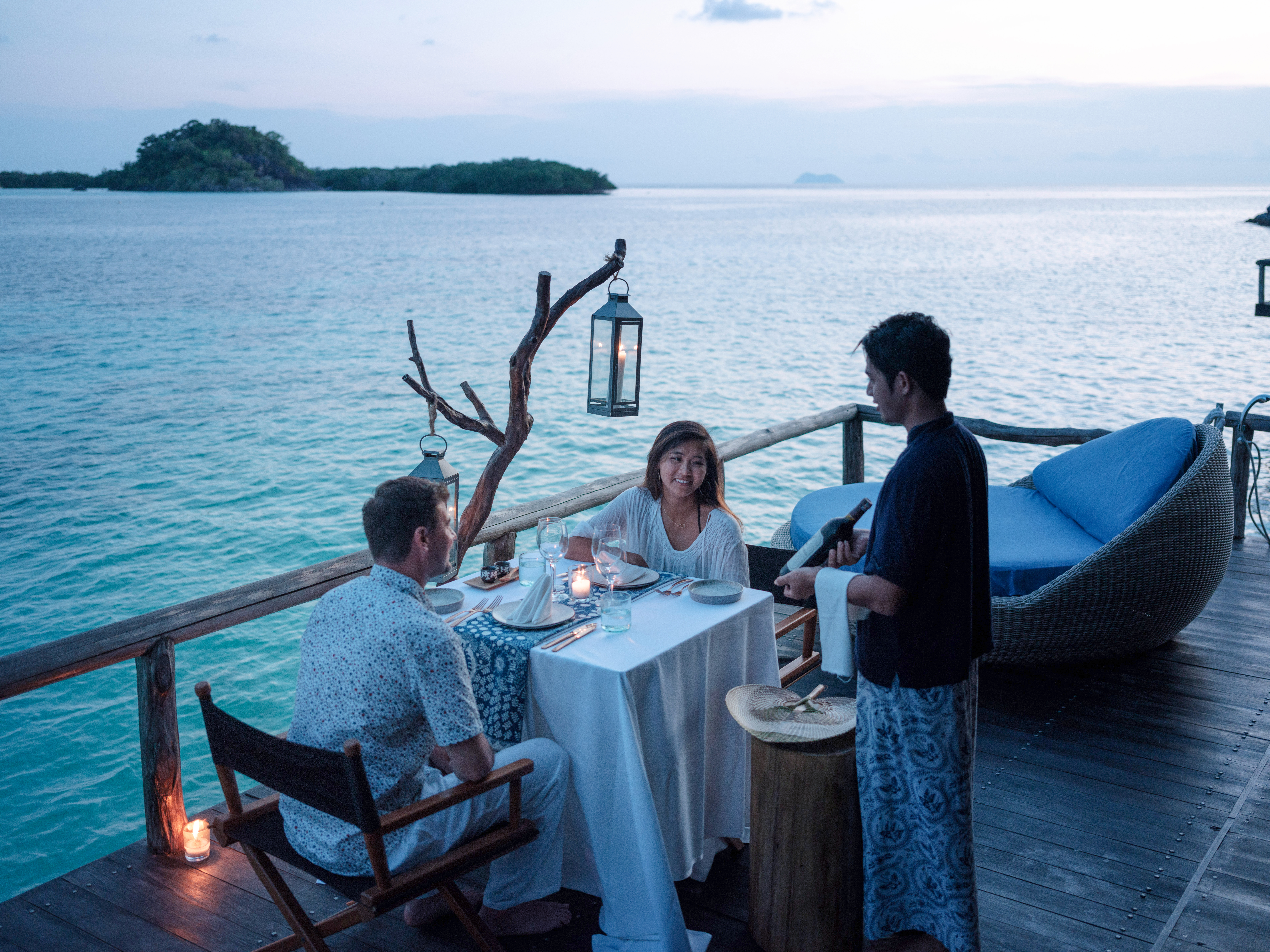 Private Dining at Bawah Reserve Indonesia