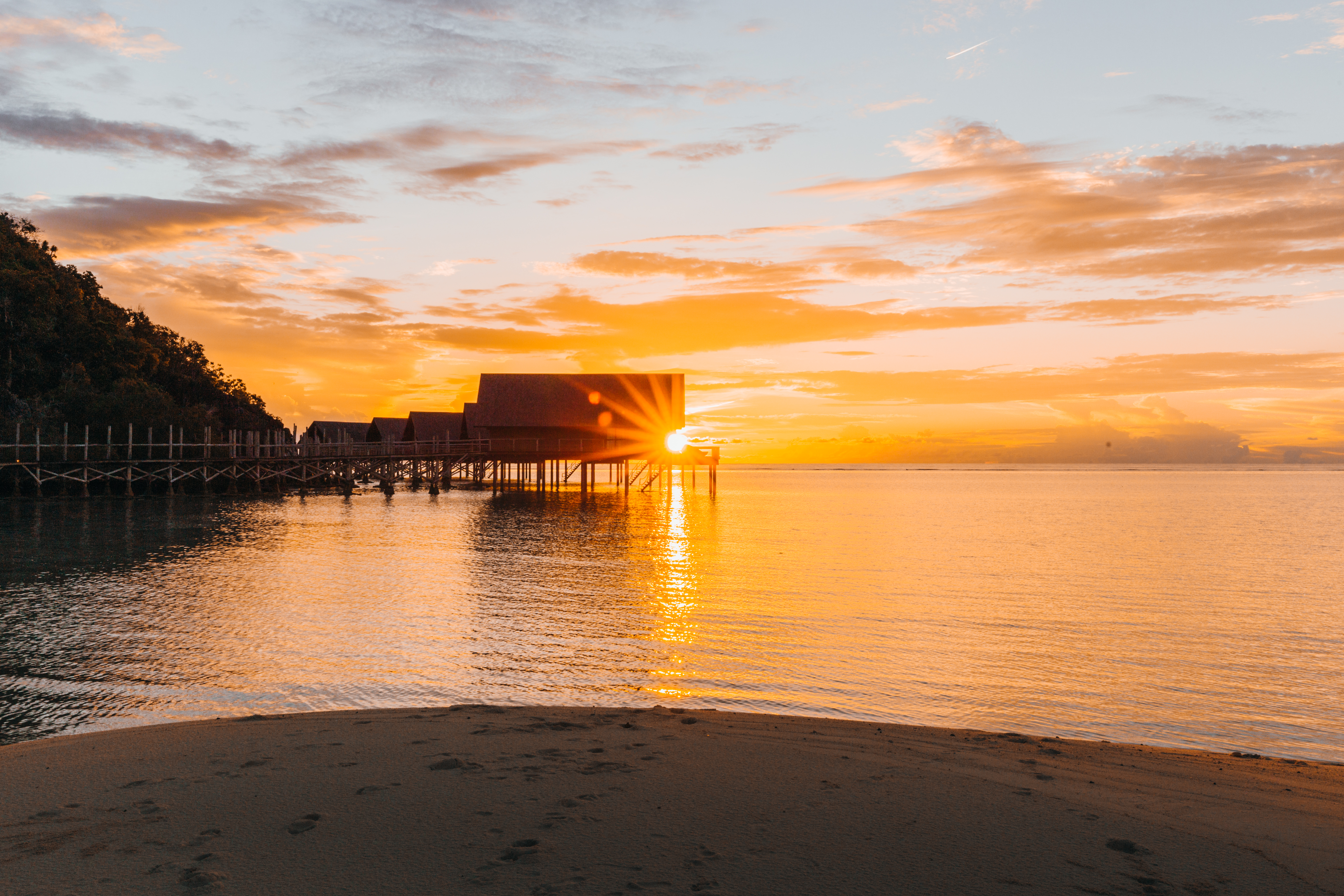the power of light for your well being - sunrise at Bawah Reserve